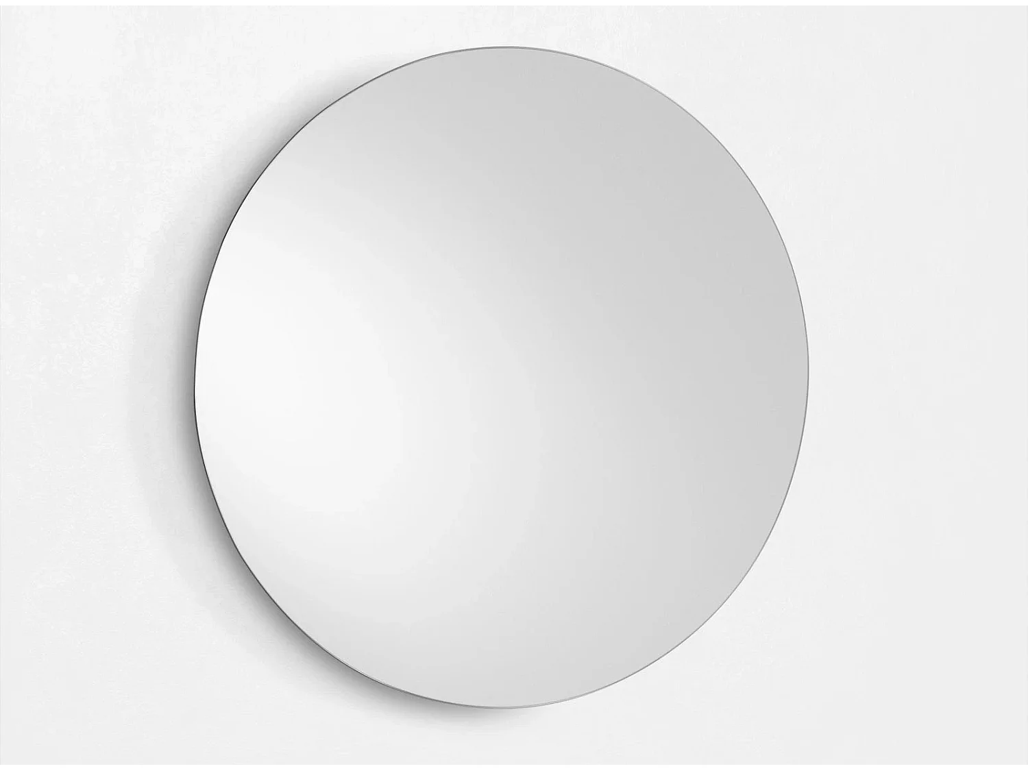 Ensemble meuble de salle de bain blanc double vasque et miroirs à LED Kyo L 165cm