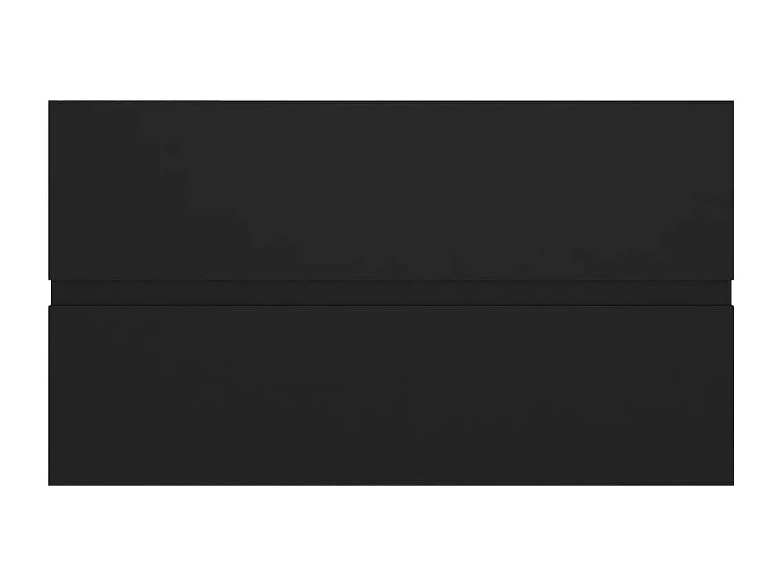 Ensemble de meubles de salle de bain Noir 66