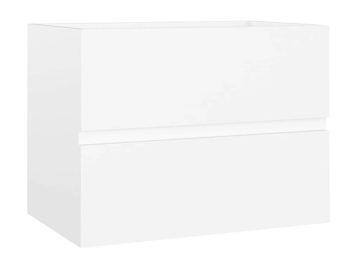 Armoire d'évier Blanc 60x38,5x45