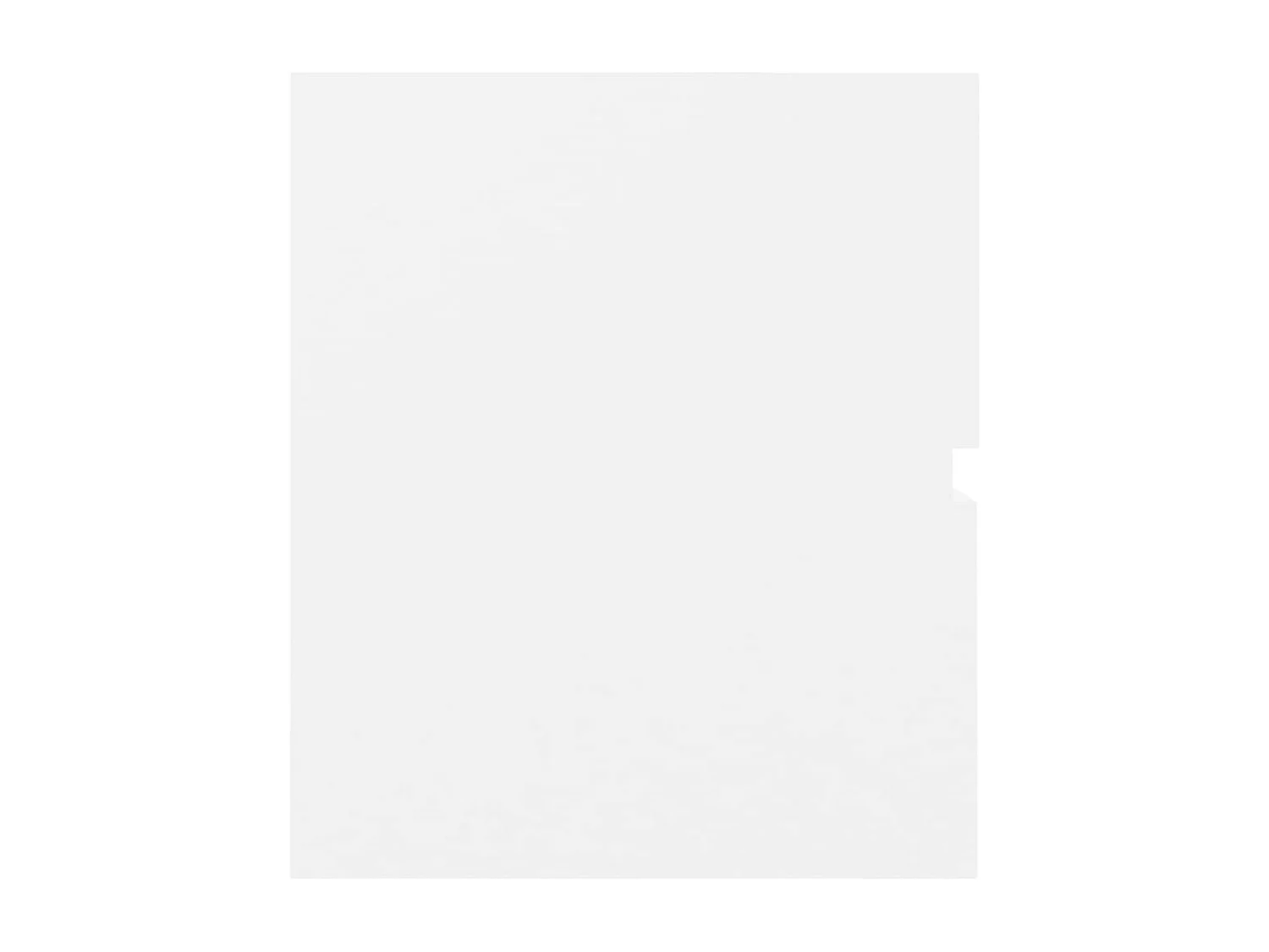 Armoire d'évier Blanc 60x38,5x45