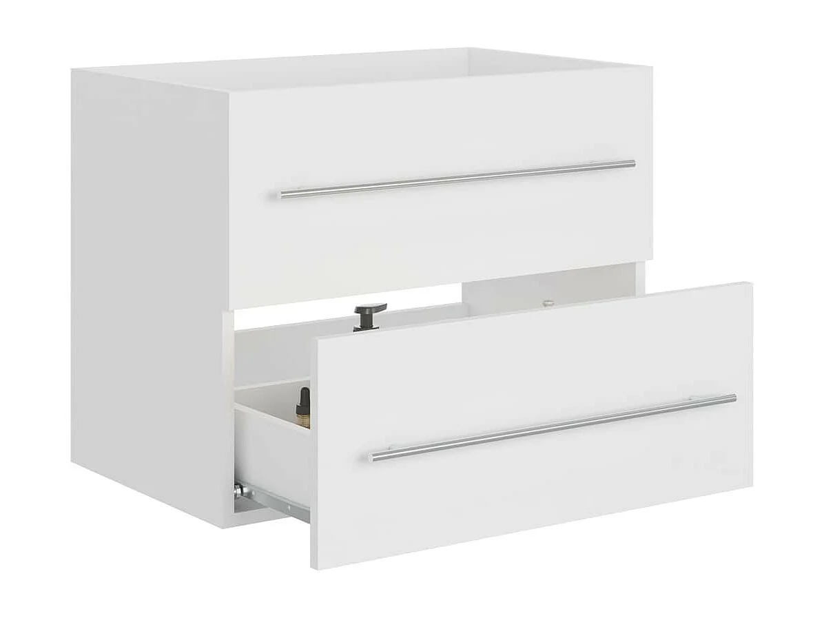 Armoire d'évier Blanc 60x38,5x48