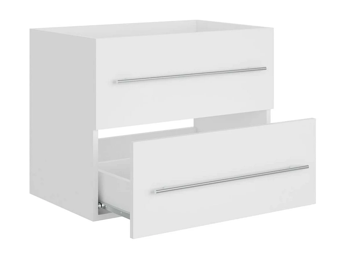 Armoire d'évier Blanc 60x38,5x48