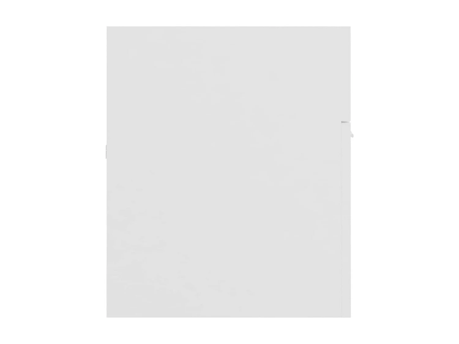 Armoire d'évier Blanc 100x38,5x46