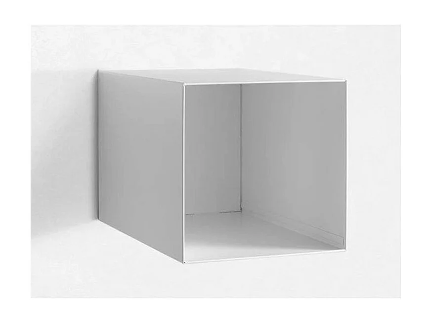 Ensemble meuble de salle de bain bois clair avec étagère et miroir à LED Kyo L 165cm