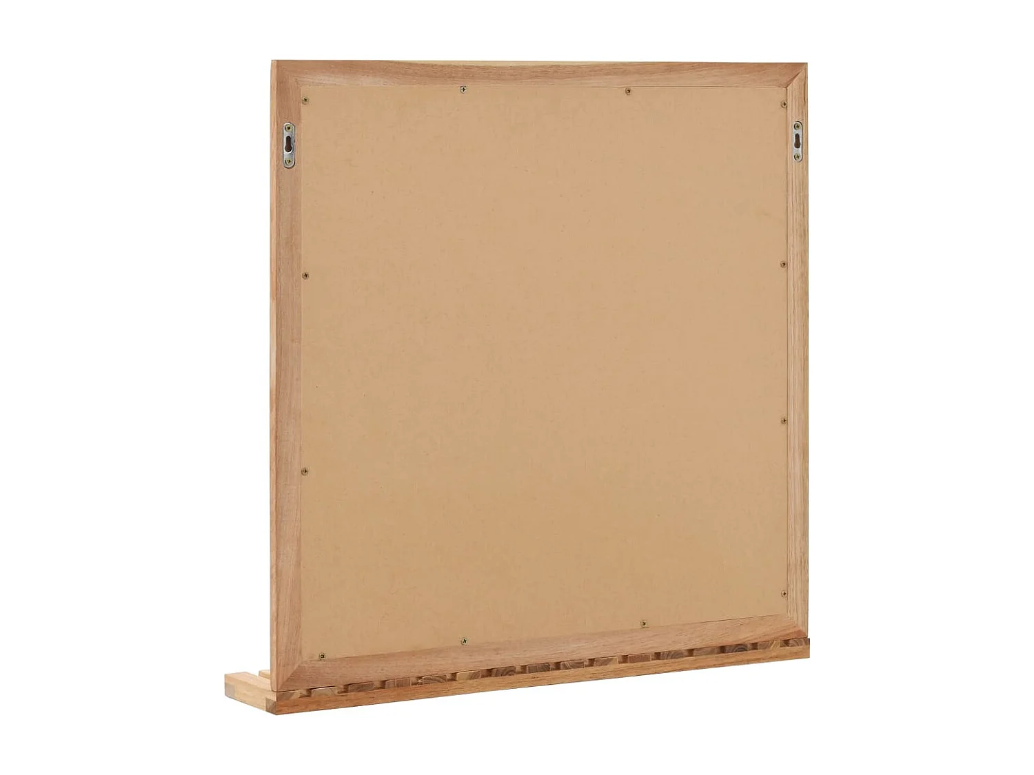 Armoire pour lavabo avec miroir Bois de noyer massif