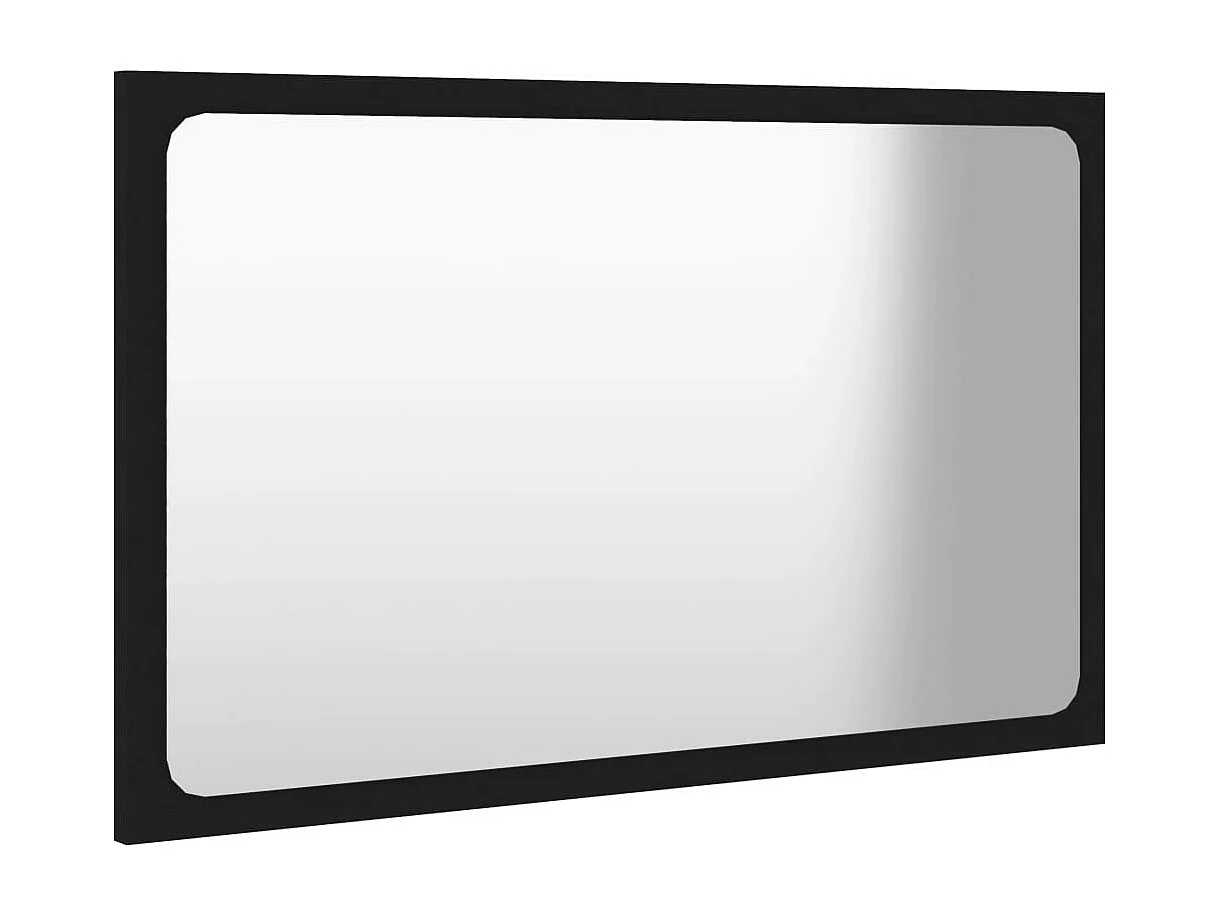 Juego de muebles de baño 2 pzas madera contrachapada negro