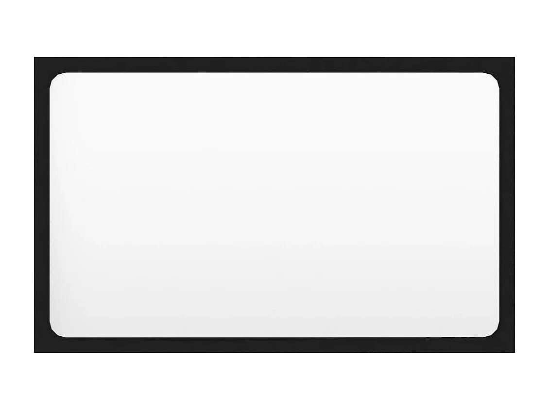 Juego de muebles de baño 2 pzas madera contrachapada negro