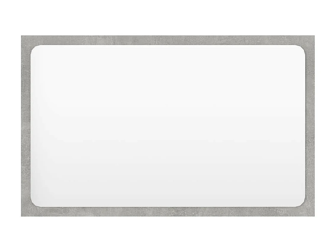 Ensemble de meubles de salle de bain 2 pcs Gris béton 5