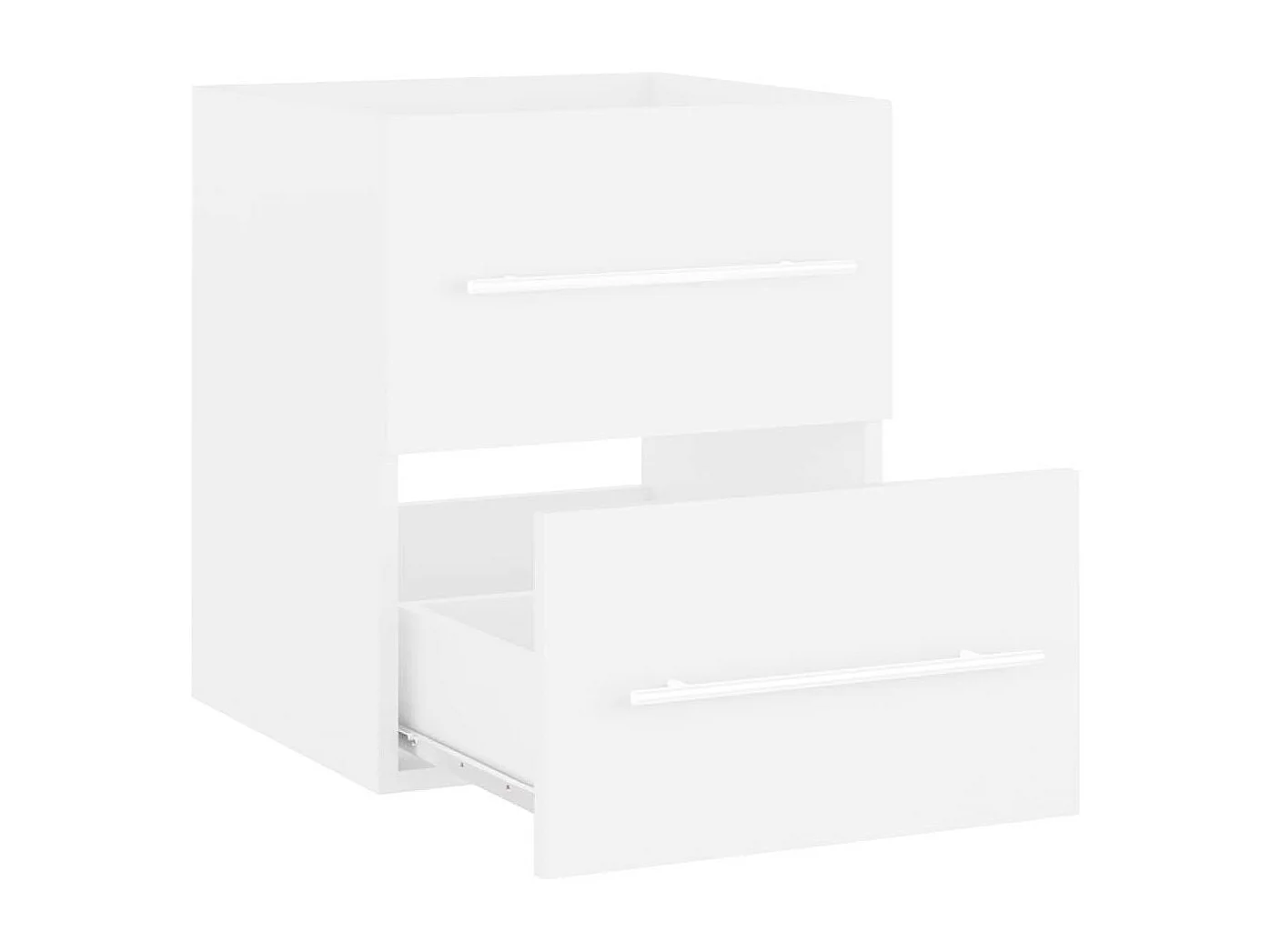 Armoire d'évier Blanc 41x38,5x48