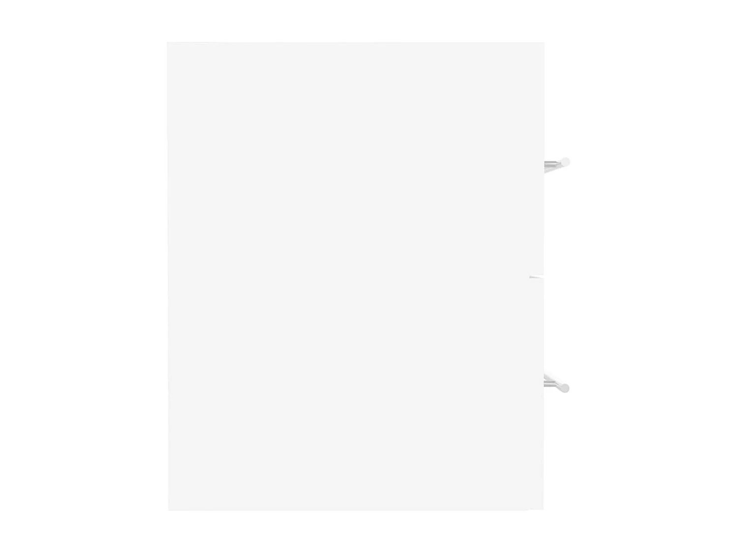 Armoire d'évier Blanc 41x38,5x48