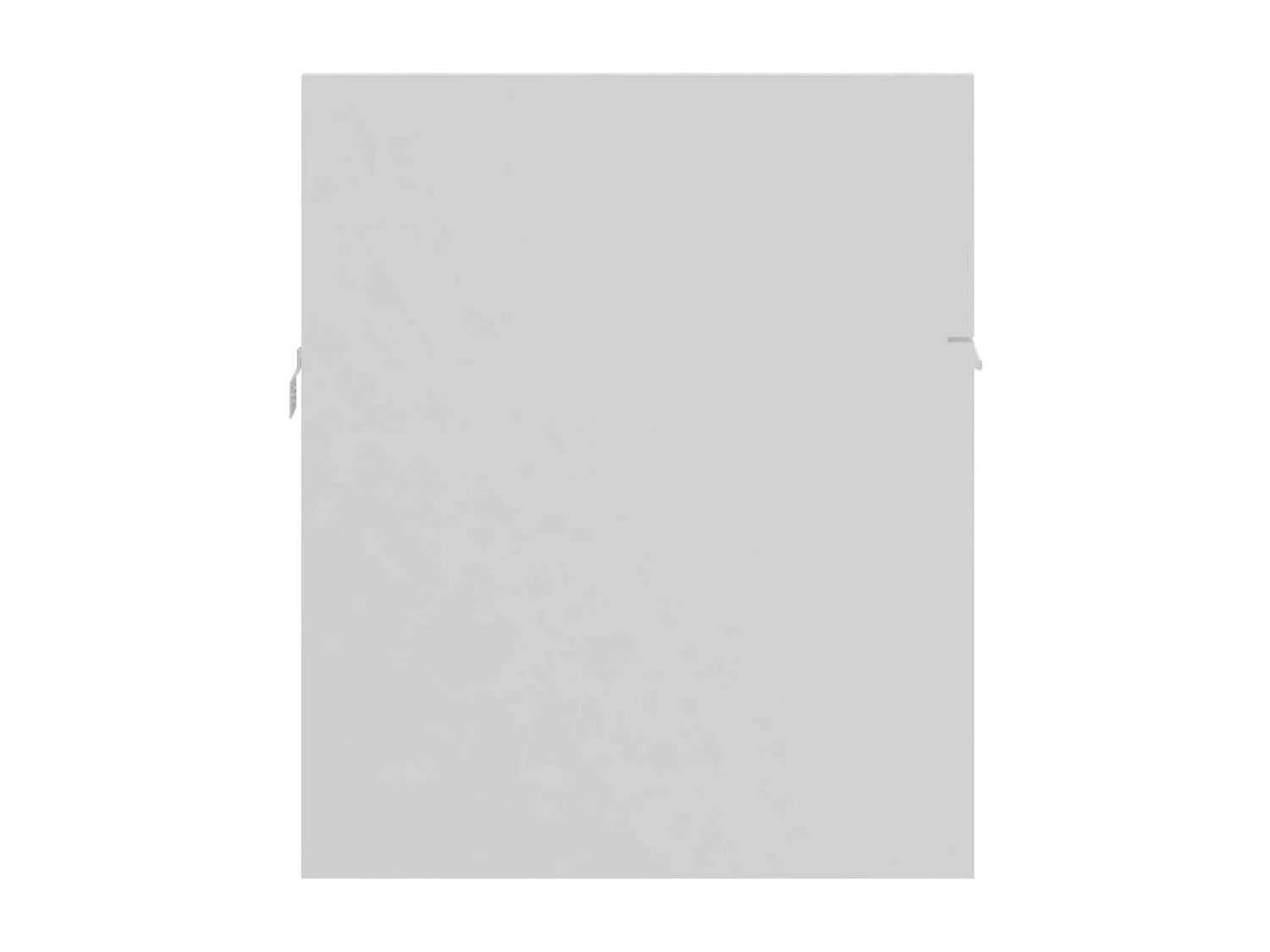 Ensemble de meubles de salle de bain 2 pcs Blanc 12