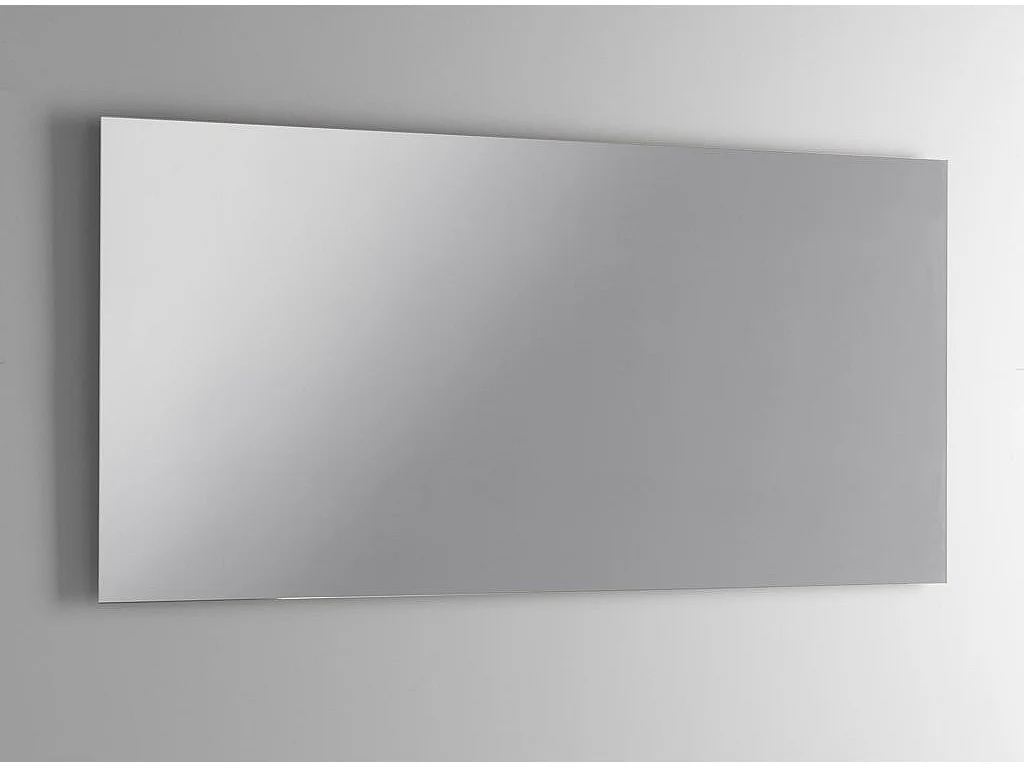 Ensemble meuble de salle de bain 4 tiroirs bois chêne clair et miroir à LED Malo L 120cm