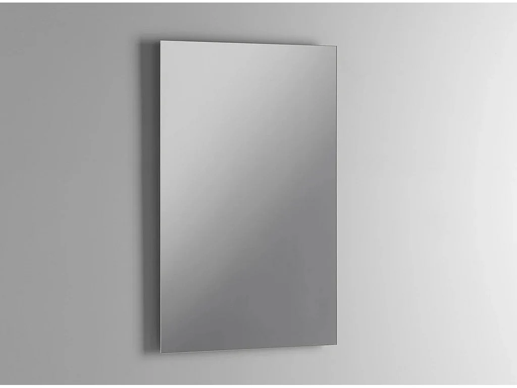 Ensemble meuble de salle de bain 3 tiroirs bois chêne clair et miroir lumineux Malo L 100cm