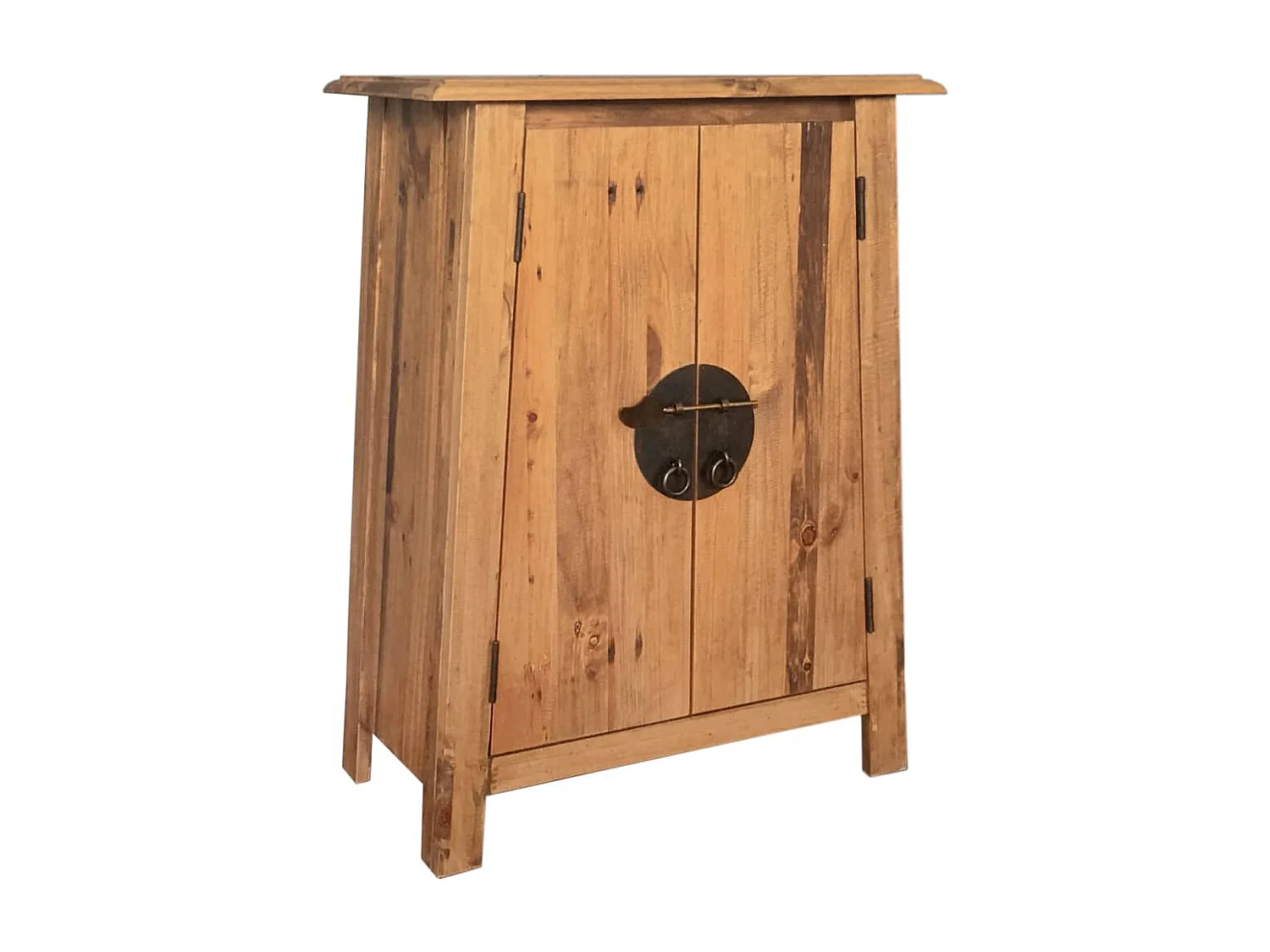 Ensemble de salle de bains 5 pcs Pinède solide recyclée