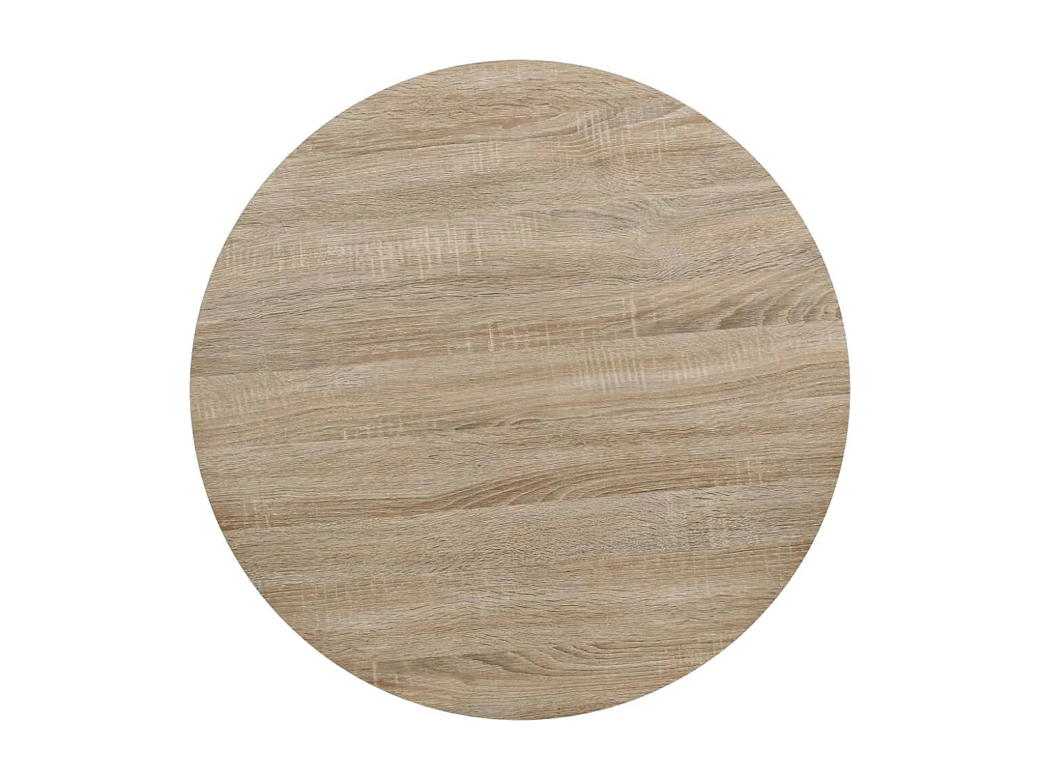 Table de bistrot chêne naturel Koly 80