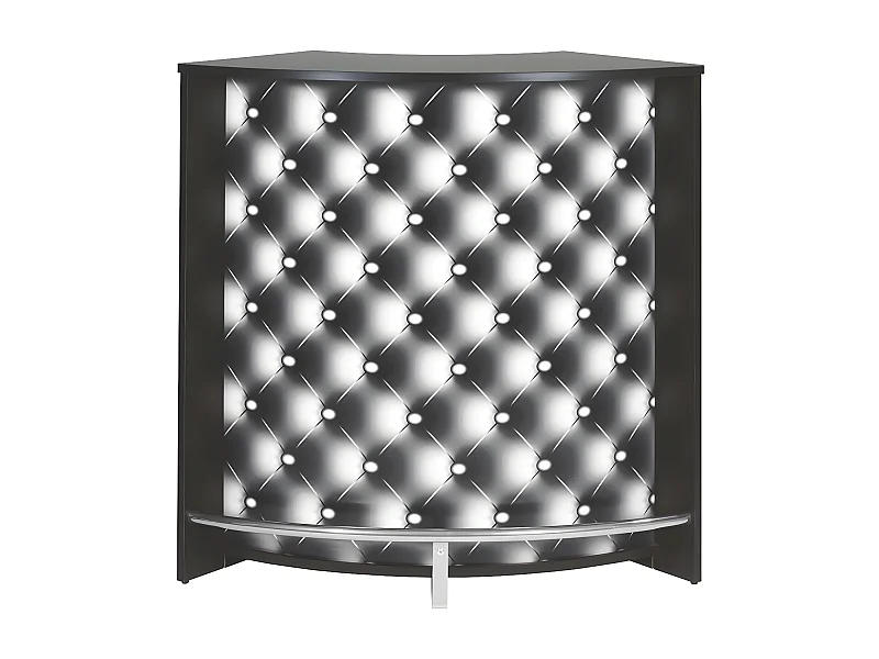 Zwarte toog met zwarte opdruk Snack 106