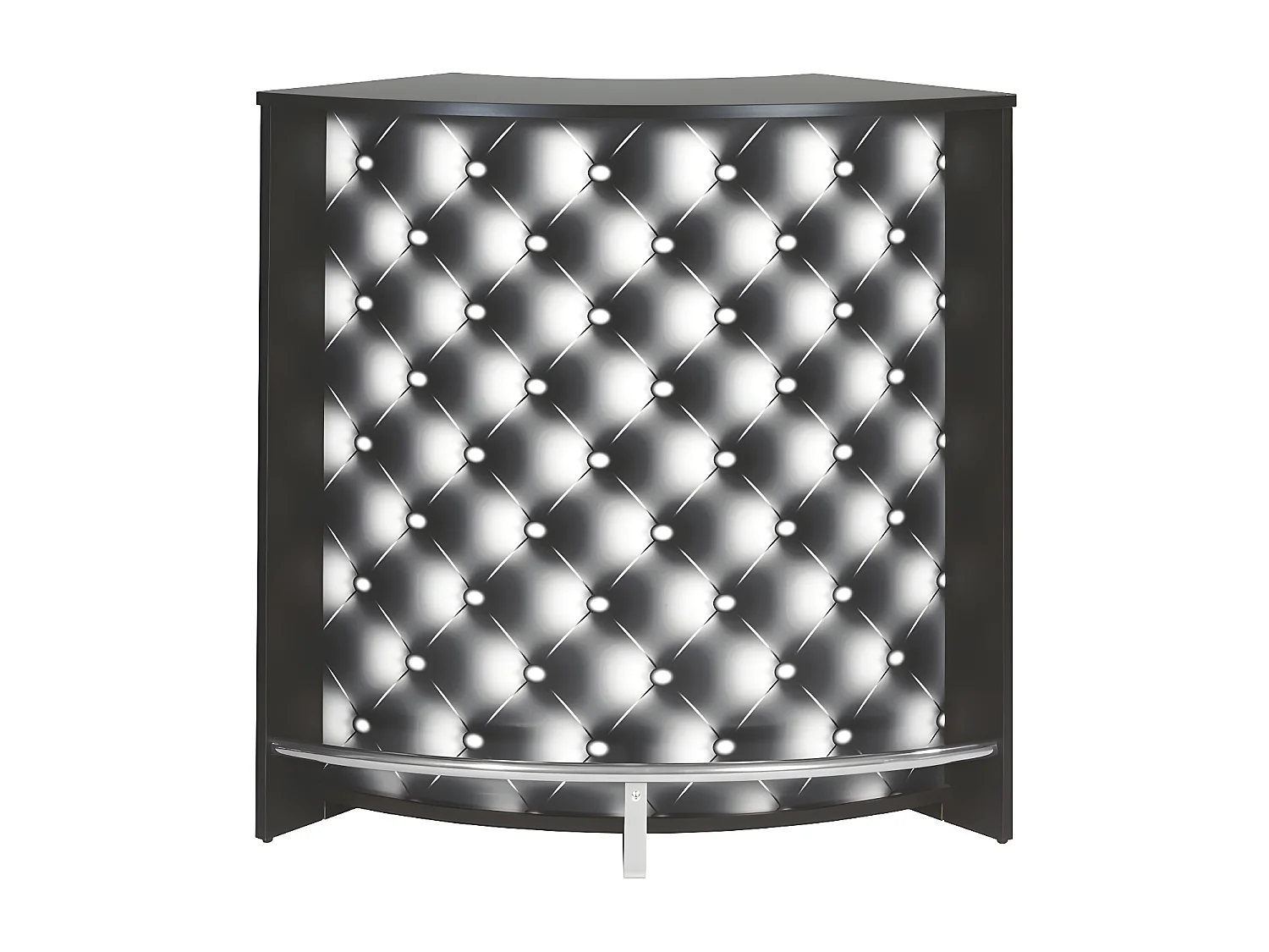 Zwarte toog met zwarte opdruk Snack 106