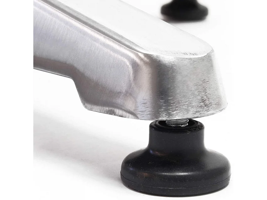 Table carrée pliante en aluminium pour bar et restaurant 70cm