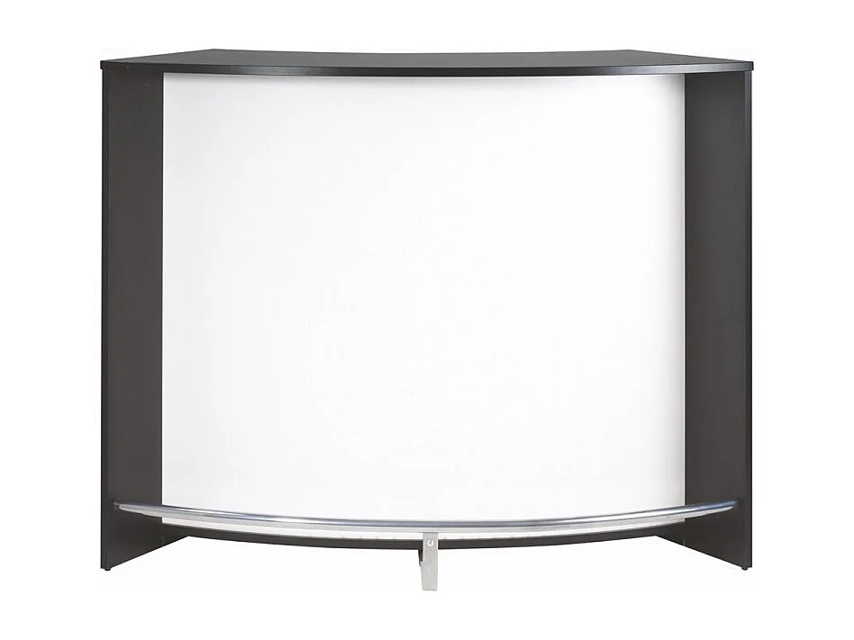 Comptoir de bar blanc et noir Snack 134