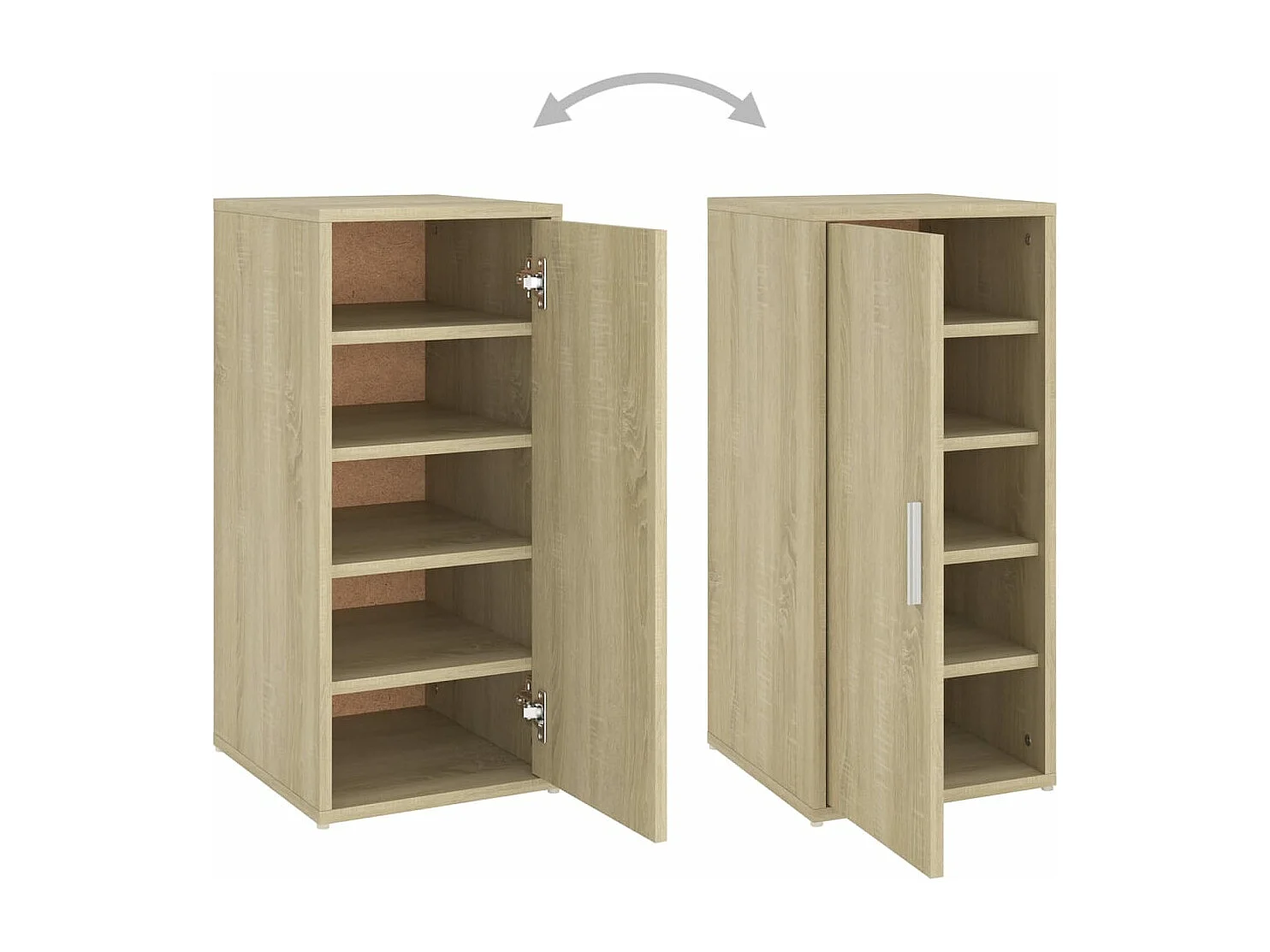 Armoire à chaussures Chêne sonoma 32x35x70