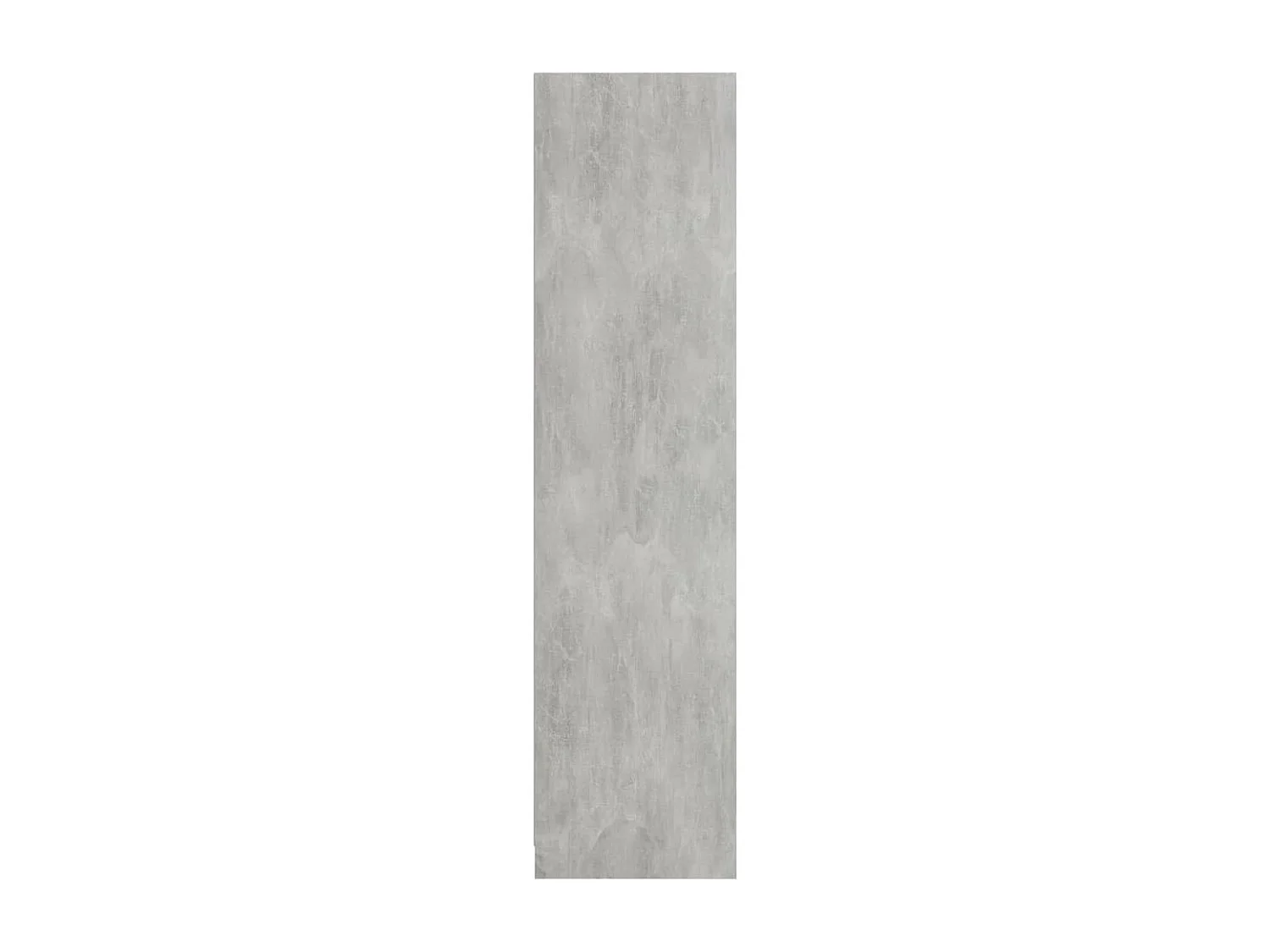 Armoire dressing 1 penderie 3 étagères 100cm - Collection Klozer-Gris ciment