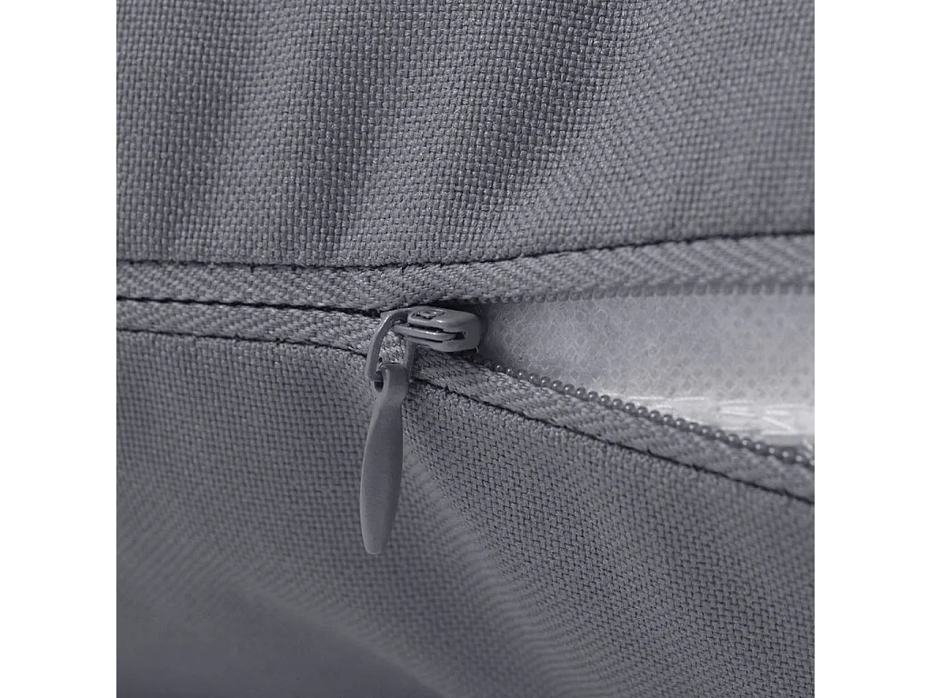 Oreiller d'extérieur 4 pièces 60x40 Gris