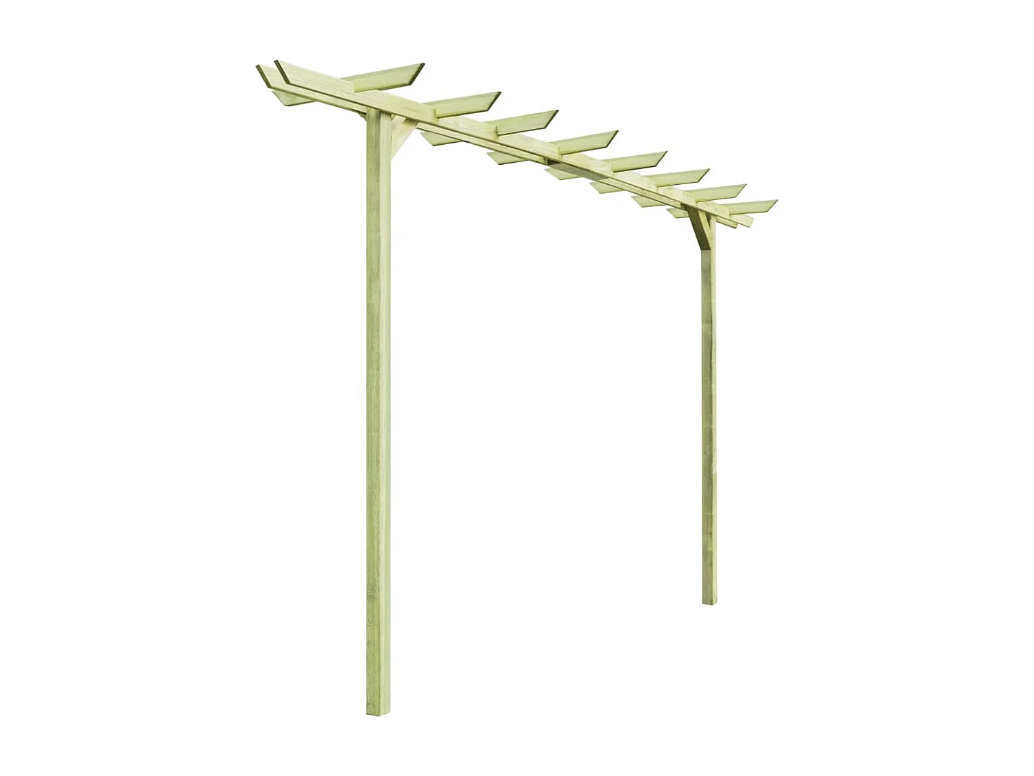 Pergola de jardin 360 x 200x60 Pin imprégné