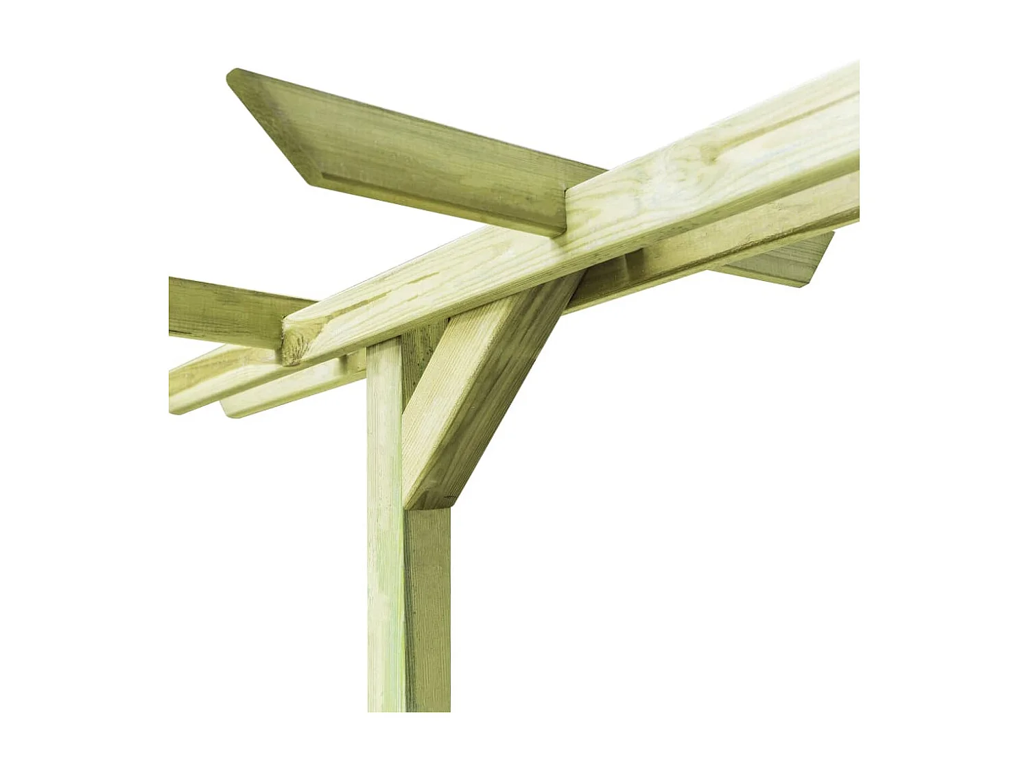 Pergola de jardin 360 x 200x60 Pin imprégné