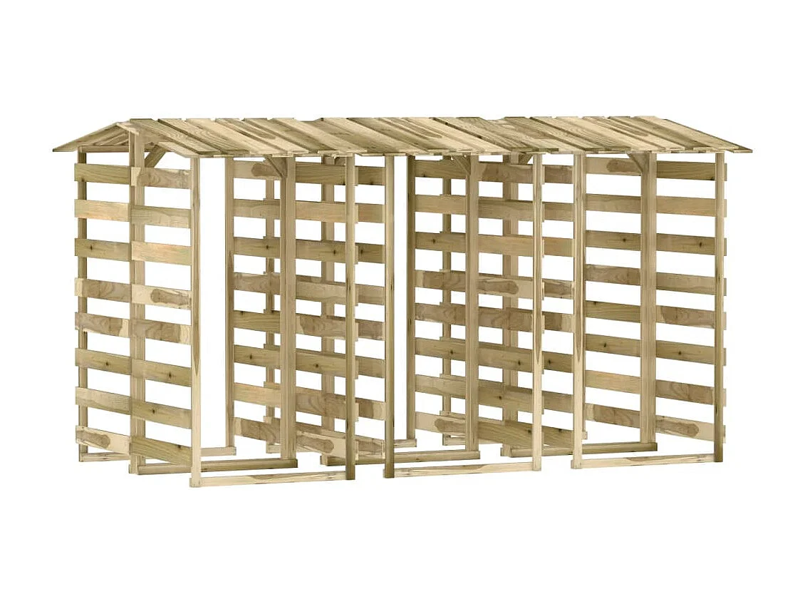 Pergolas avec toits 6 pcs 100x90x200 Bois de pin imprégné