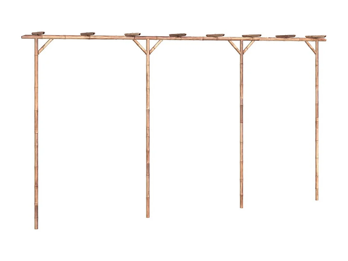 Pergola Bambou 385x40x205