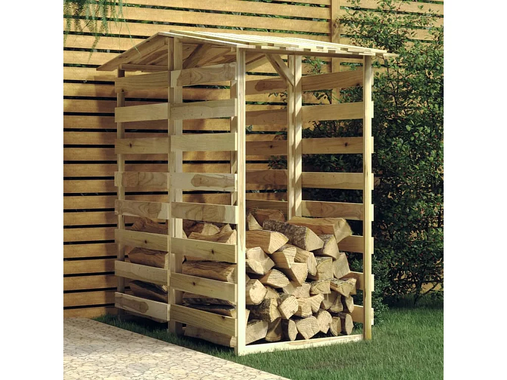 Pergolas avec toits 2 pcs 100x90x200 Bois de pin imprégné