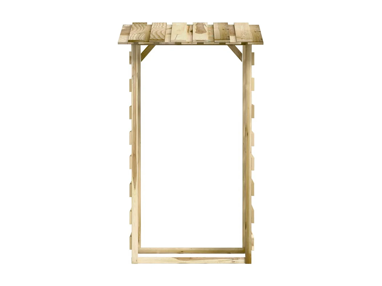 Pergolas avec toits 2 pcs 100x90x200 Bois de pin imprégné