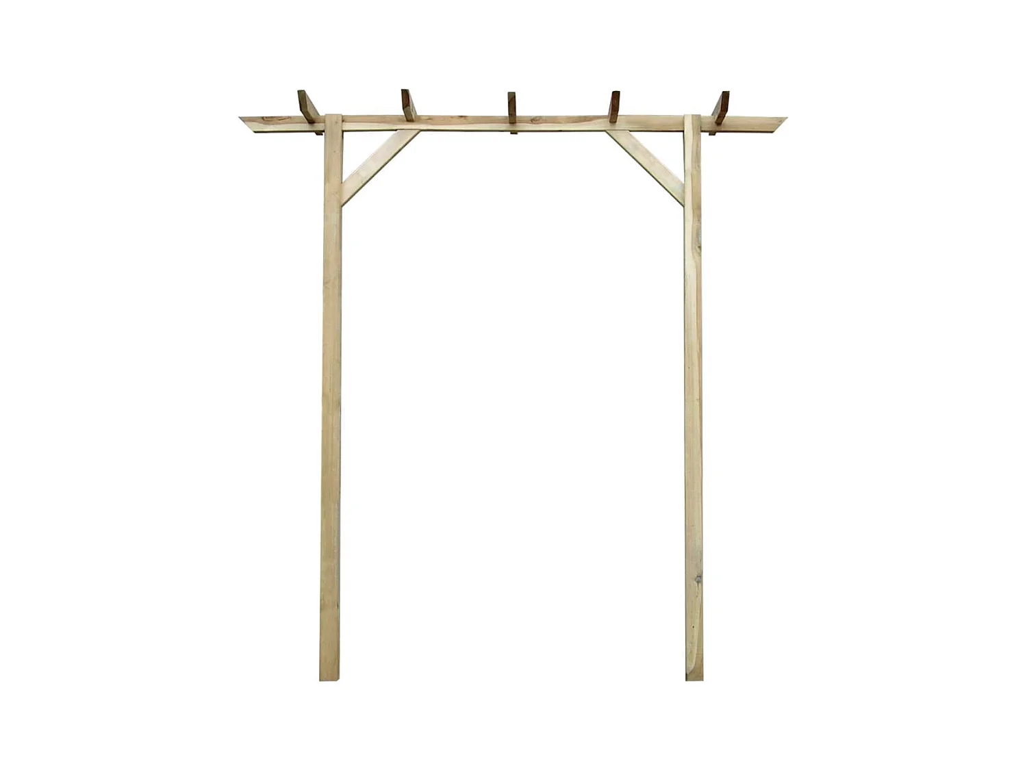 Pergola de jardin 200 x 40x205 Bois