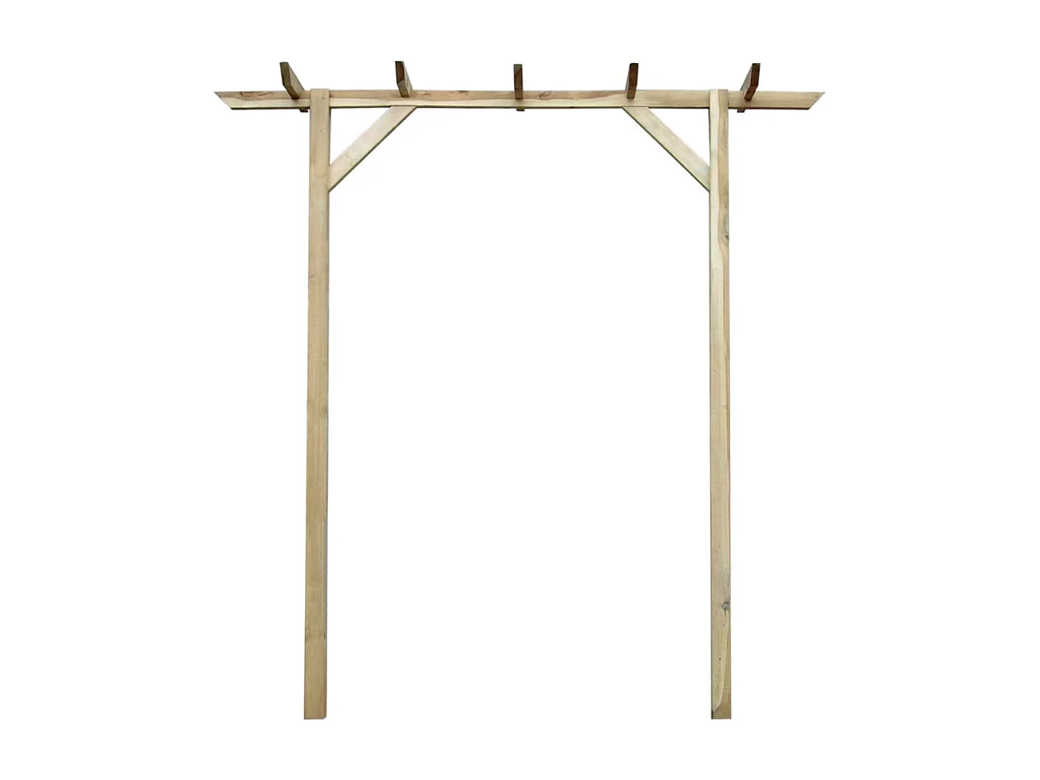 Pergola de jardin 200 x 40x205 Bois