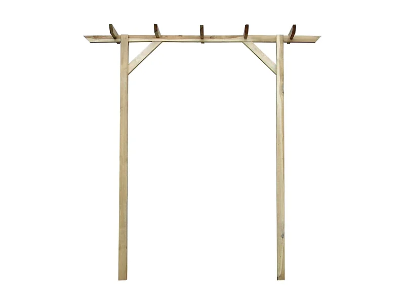Pergola de jardin 200 x 40x205 Bois