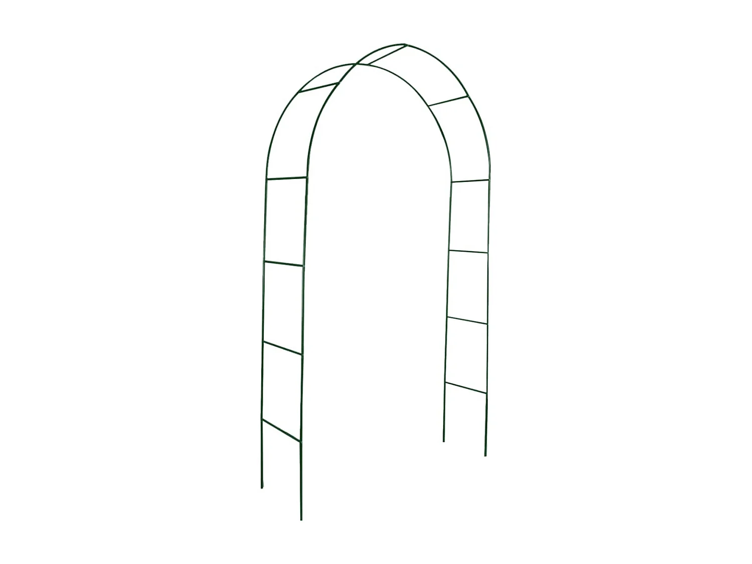 Arche de jardin 2 pcs pour plantes grimpantes