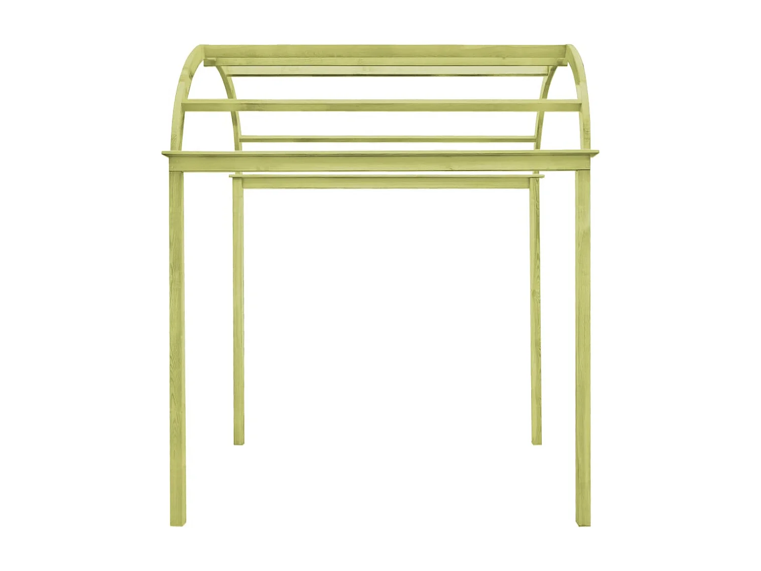 Arche à treillis 125x150x235 Bois de pin imprégné