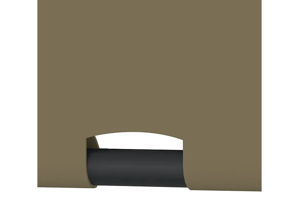 Pergola de jardin avec auvent rétractable 3x3 m Taupe 180 g-m²