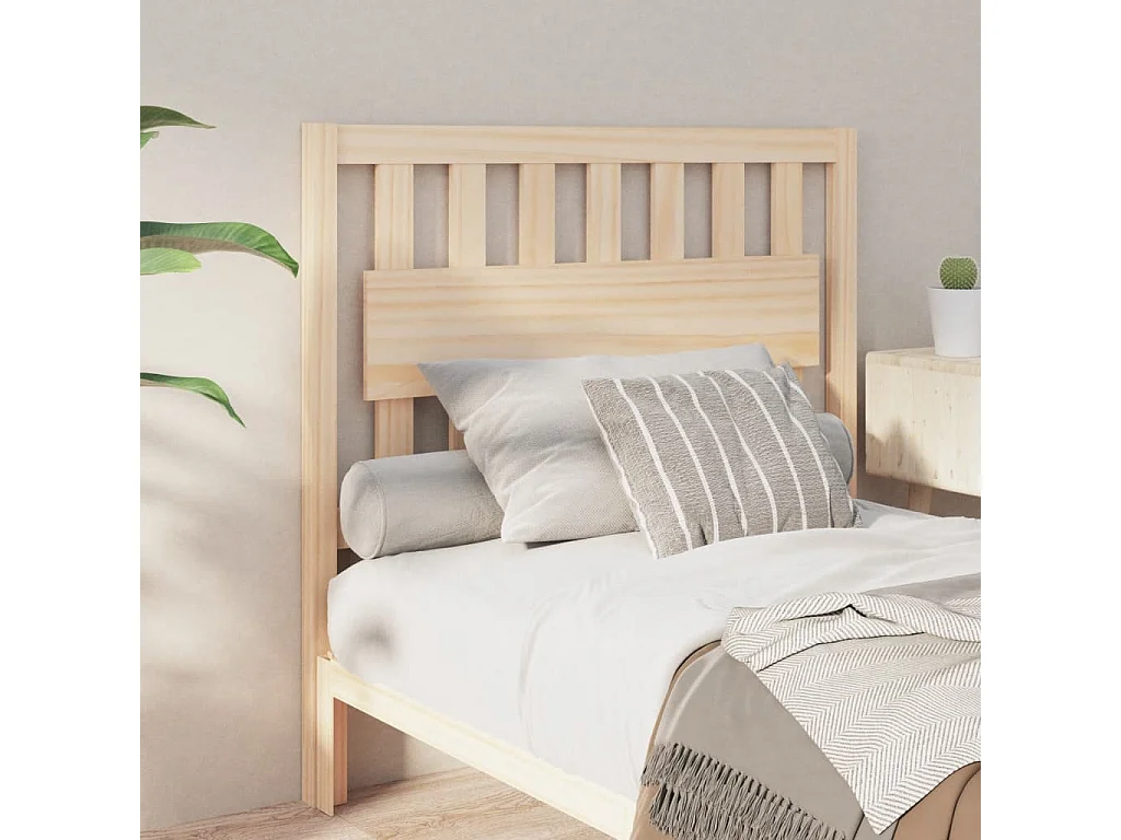 Tête de lit 105,5x4x100 Bois massif de pin