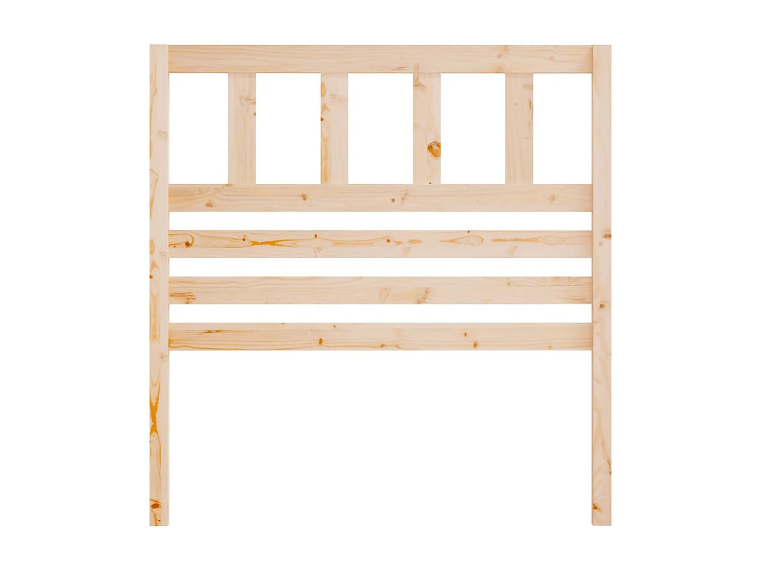 Tête de lit 106x4x100 Bois massif de pin 3