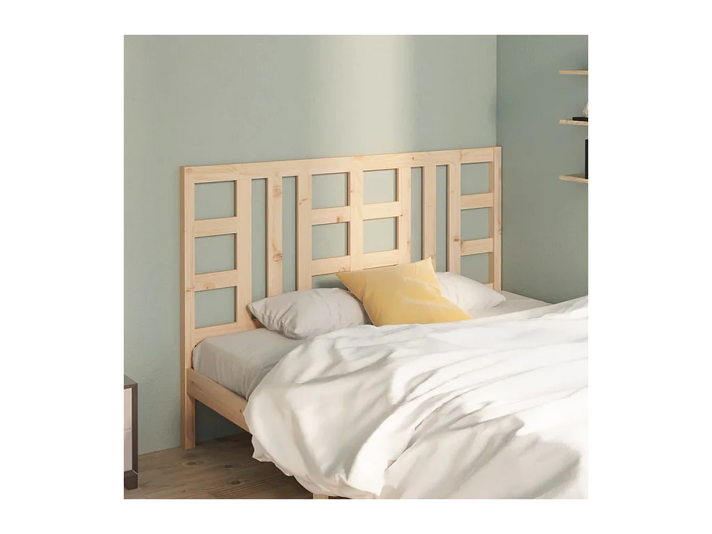 Tête de lit 126x4x100 Bois massif de pin Kilero