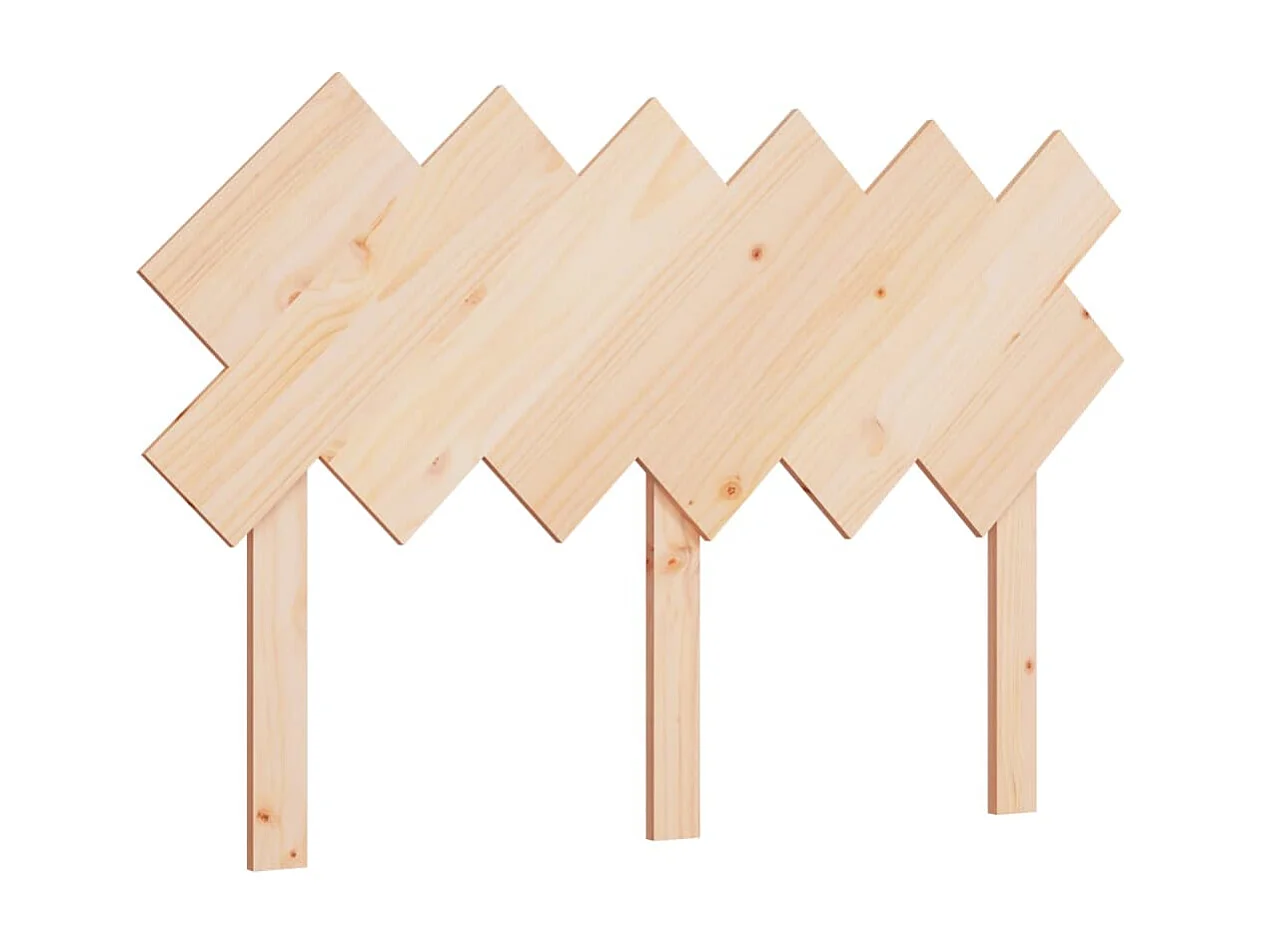 Tête de lit 132x3x81 Bois massif de pin