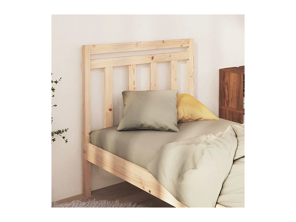 Tête de lit 96x4x100 Bois massif de pin