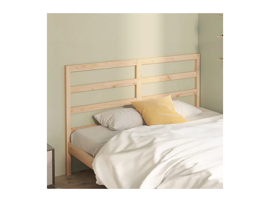 Tête de lit 126x4x100 Bois massif de pin Kloure