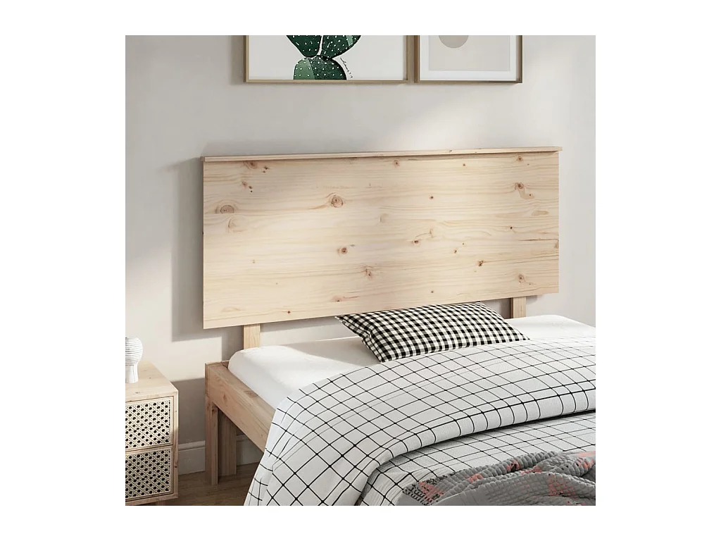 Tête de lit 144x6x82,5 Bois massif de pin