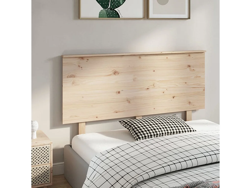 Tête de lit 144x6x82,5 Bois massif de pin