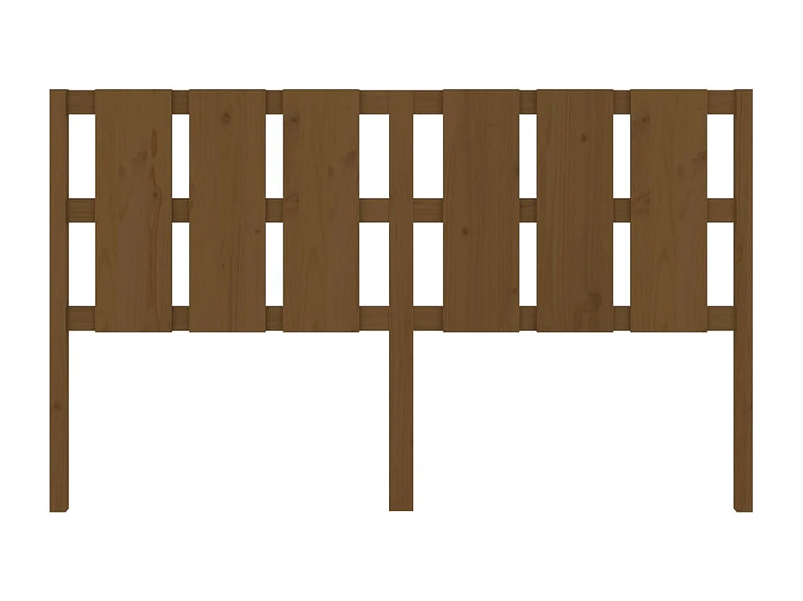 Tête de lit Marron miel 165,5x4x100 Bois massif de pin