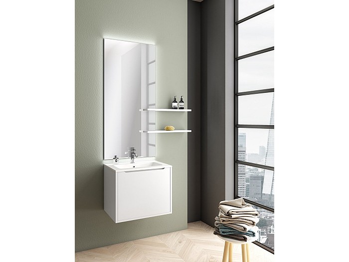 Meubles salle de bain blanc Meubles salle de bain complet blanc