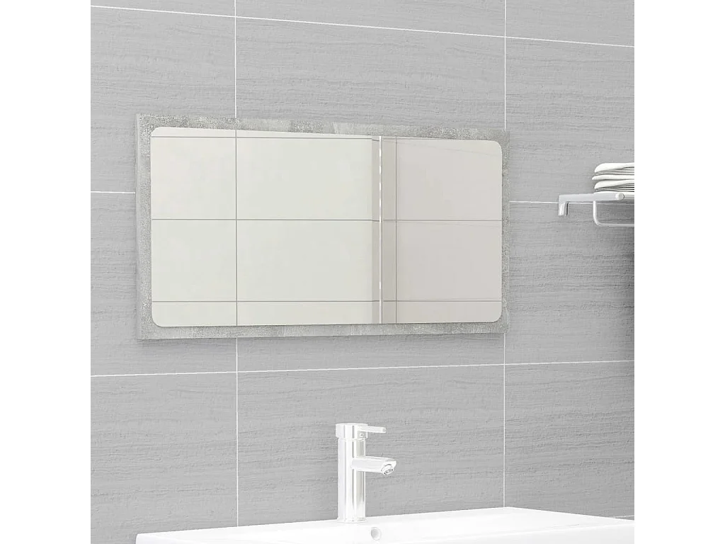 Ensemble de meubles de salle de bain Gris béton 74