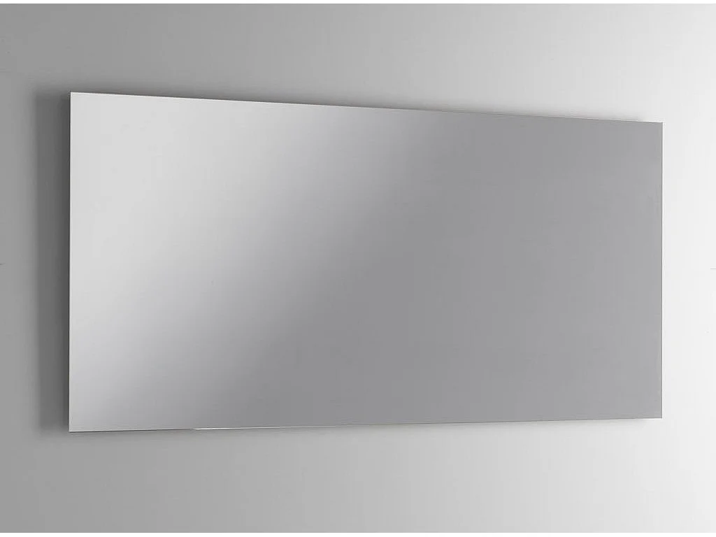 Ensemble meuble de salle de bain 4 tiroirs bois blanc et miroir à LED Malo L 120cm